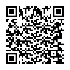 Codice QR per il numero di telefono +2693424702