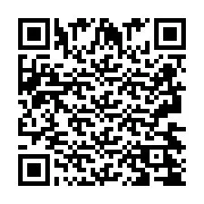 Código QR para número de teléfono +2693424720