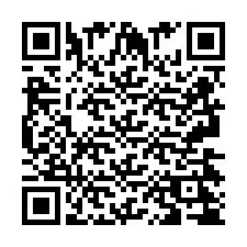 QR-koodi puhelinnumerolle +2693424744