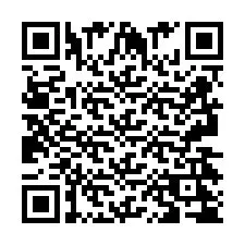 Código QR para número de telefone +2693424758