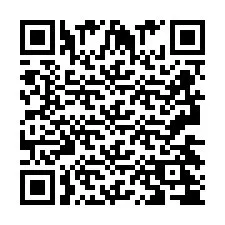 QR-koodi puhelinnumerolle +2693424761