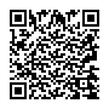 QR код за телефонен номер +2693424780