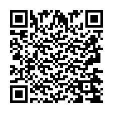 Código QR para número de teléfono +2693424790