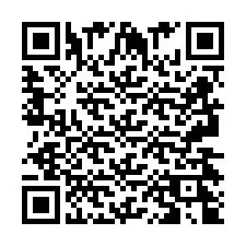 QR-code voor telefoonnummer +2693424818