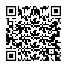 QR код за телефонен номер +2693424837