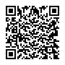 Codice QR per il numero di telefono +2693424846