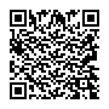 Código QR para número de teléfono +2693424849