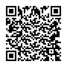 QR-koodi puhelinnumerolle +2693424857