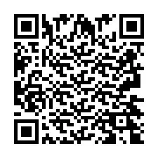 Código QR para número de telefone +2693424864