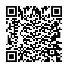 QR-code voor telefoonnummer +2693424873