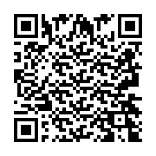 Código QR para número de telefone +2693424874