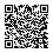 Kod QR dla numeru telefonu +2693424890