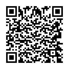 QR-koodi puhelinnumerolle +2693424896