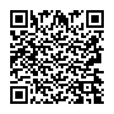 Código QR para número de telefone +2693424904