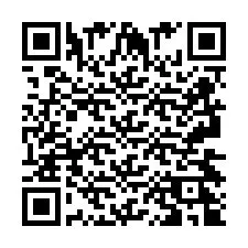 Código QR para número de telefone +2693424924