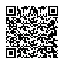 QR-code voor telefoonnummer +2693424926