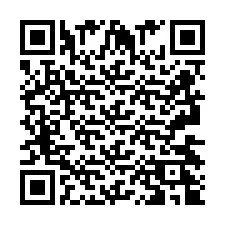 Codice QR per il numero di telefono +2693424930