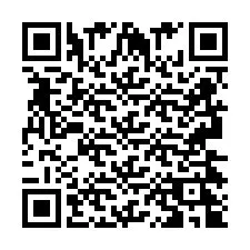 Código QR para número de telefone +2693424946