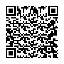 Código QR para número de telefone +2693424975