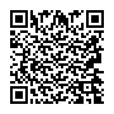 QR-koodi puhelinnumerolle +2693424983