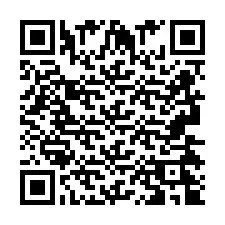 Código QR para número de telefone +2693424987