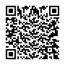 QR Code pour le numéro de téléphone +2693424998