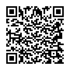 Código QR para número de teléfono +2693425006