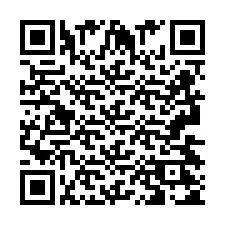 Codice QR per il numero di telefono +2693425025