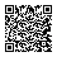 Codice QR per il numero di telefono +2693425027