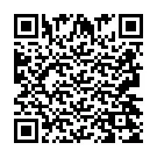 Código QR para número de teléfono +2693425079