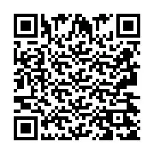 QR код за телефонен номер +2693425108