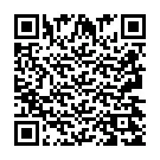 QR код за телефонен номер +2693425118