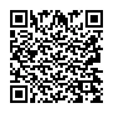 Código QR para número de telefone +2693425418