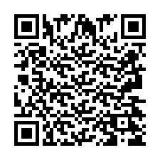 QR код за телефонен номер +2693425648