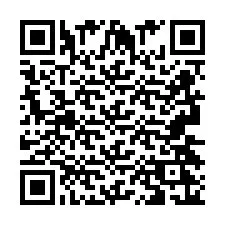 QR-code voor telefoonnummer +2693426177