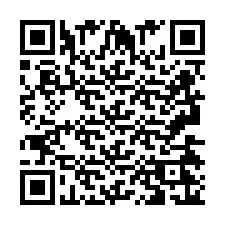 Código QR para número de telefone +2693426181