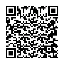 QR Code pour le numéro de téléphone +2693426182