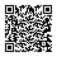 Codice QR per il numero di telefono +2693426400