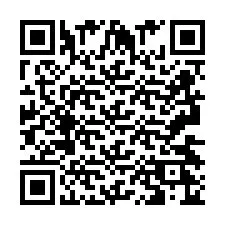 QR код за телефонен номер +2693426431