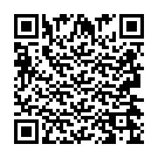 Codice QR per il numero di telefono +2693426486