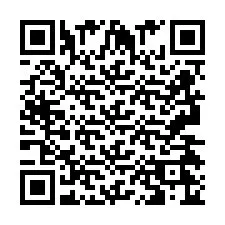 Codice QR per il numero di telefono +2693426489