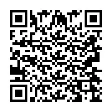 QR-code voor telefoonnummer +2693426493