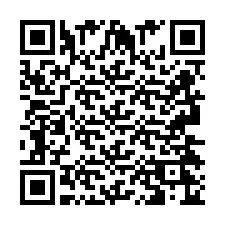 QR-koodi puhelinnumerolle +2693426496