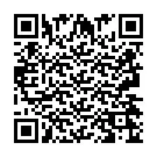 QR-code voor telefoonnummer +2693426498