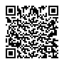 Codice QR per il numero di telefono +2693426524