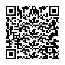 Codice QR per il numero di telefono +2693426535