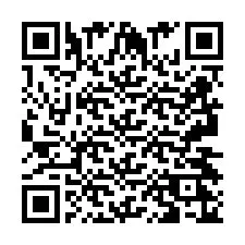 QR kód a telefonszámhoz +2693426538