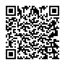 QR-code voor telefoonnummer +2693426554