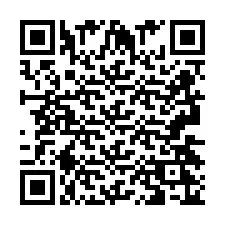 Código QR para número de telefone +2693426575