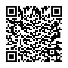 QR-code voor telefoonnummer +2693426581